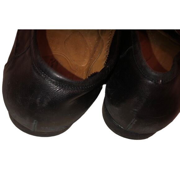 Santoni Bit Loafer Black Calf Leather Size 13 D Made In Italy Slip On Moc Stitch - Picture 10 of 12